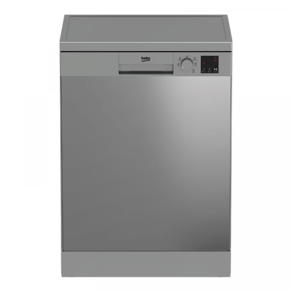 Beko DVN05320X Lavavajillas de Libre Instalación 13 Cubiertos con 5 Ciclos