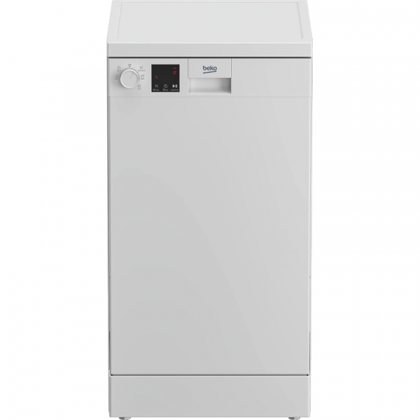 Beko DVS05024W Lavavajillas de Libre Instalación 45 cm para 10 Cubiertos, Blanco